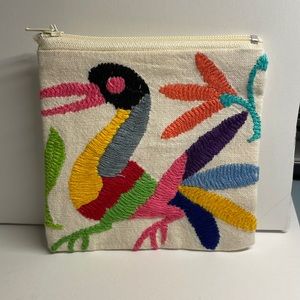 Mexican Otomi Embroidered coin purse